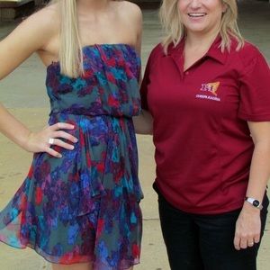 Tibi strapless dress